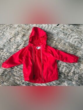 GAP Red Kids' Hooded Raincoat